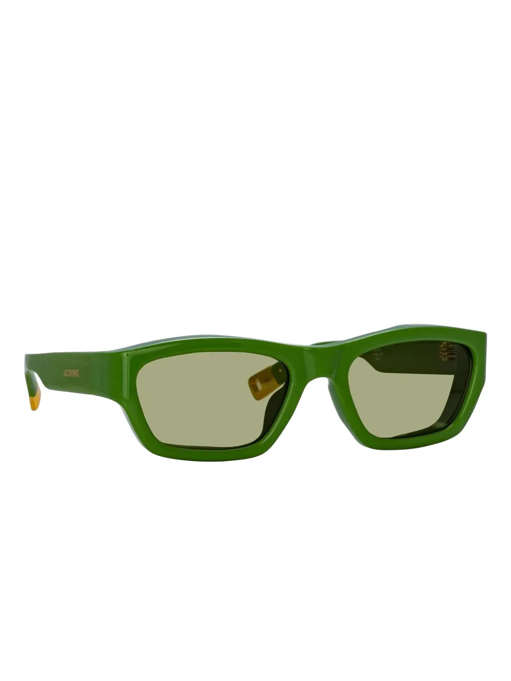 Jacquemus Meridiano zonnebril - Groen
