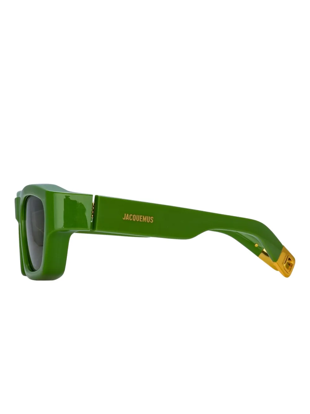 Jacquemus Meridiano zonnebril Groen