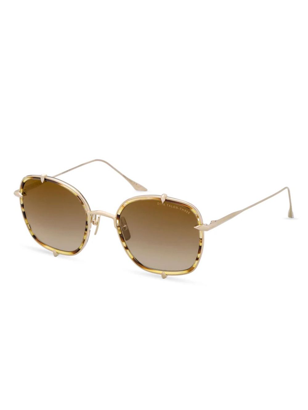 Dita Eyewear Talon-Three zonnebril met vierkant montuur - Zilver