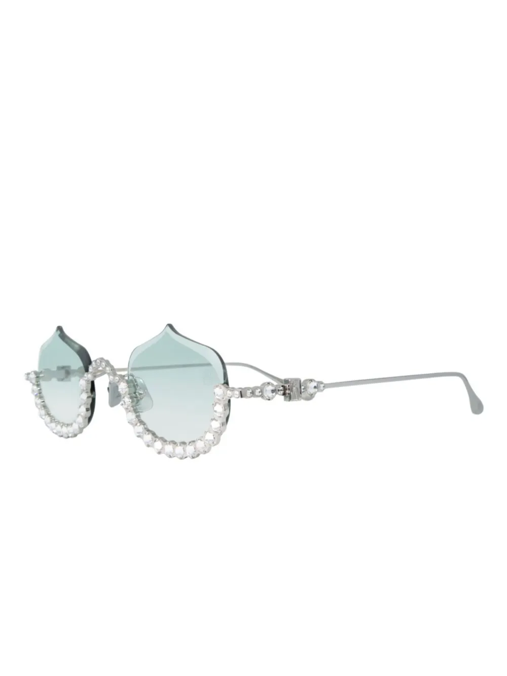 ANNA-KARIN KARLSSON CRYSTAL MERINGUE white gold - Groen