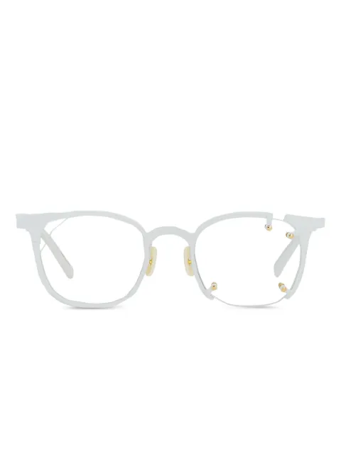 Masahiro Maruyama lentes con armazón cuadrada
