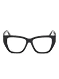 GUESS EYEWEAR geometric-frame glasses - Black
