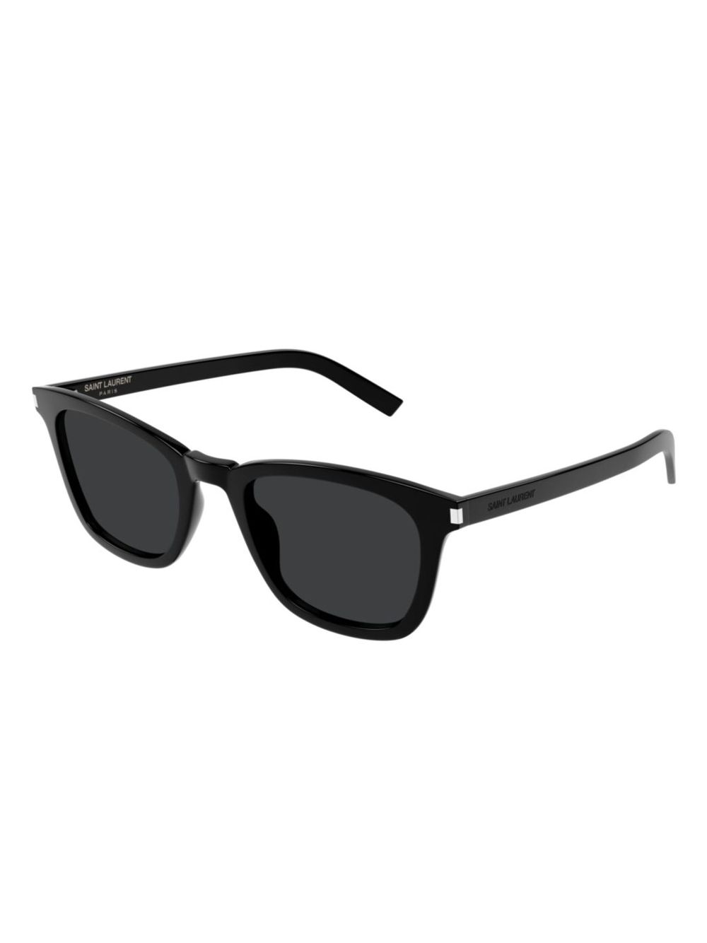 Saint Laurent Eyewear Zonnebril met vierkant montuur - Zwart