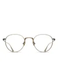 Matsuda round metal-frame glasses - Gold