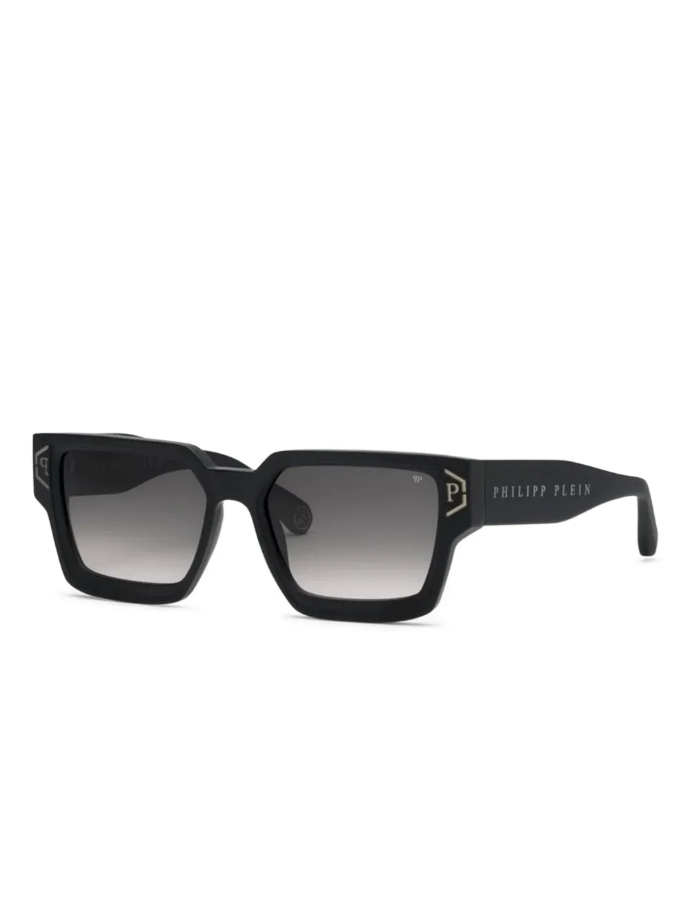 Philipp Plein Eyewear rectangle shape sunglasses | Black | Image 1