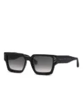 Philipp Plein Eyewear rectangle shape sunglasses - Black