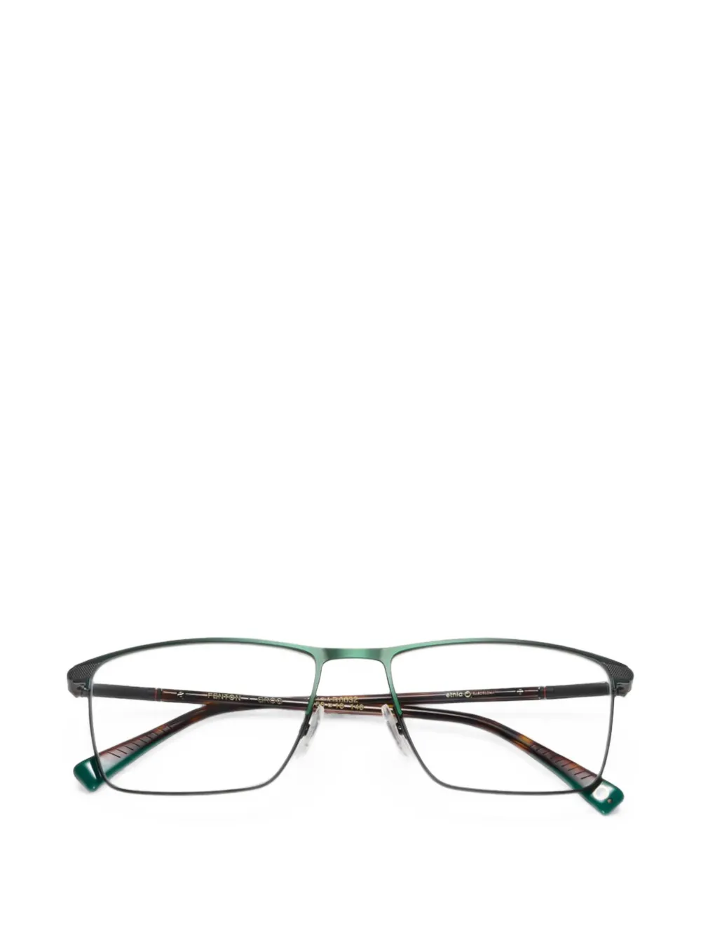 Etnia Barcelona lunettes de vue Fenton à monture rectangulaire - Vert Etnia Barcelona lunettes de vue Fenton à monture rectangulaire - Vert