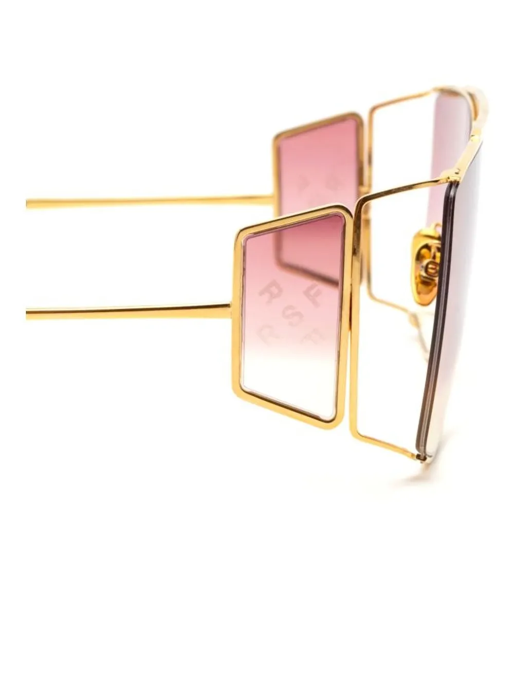 Retrosuperfuture Autore 2Tone zonnebril Goud
