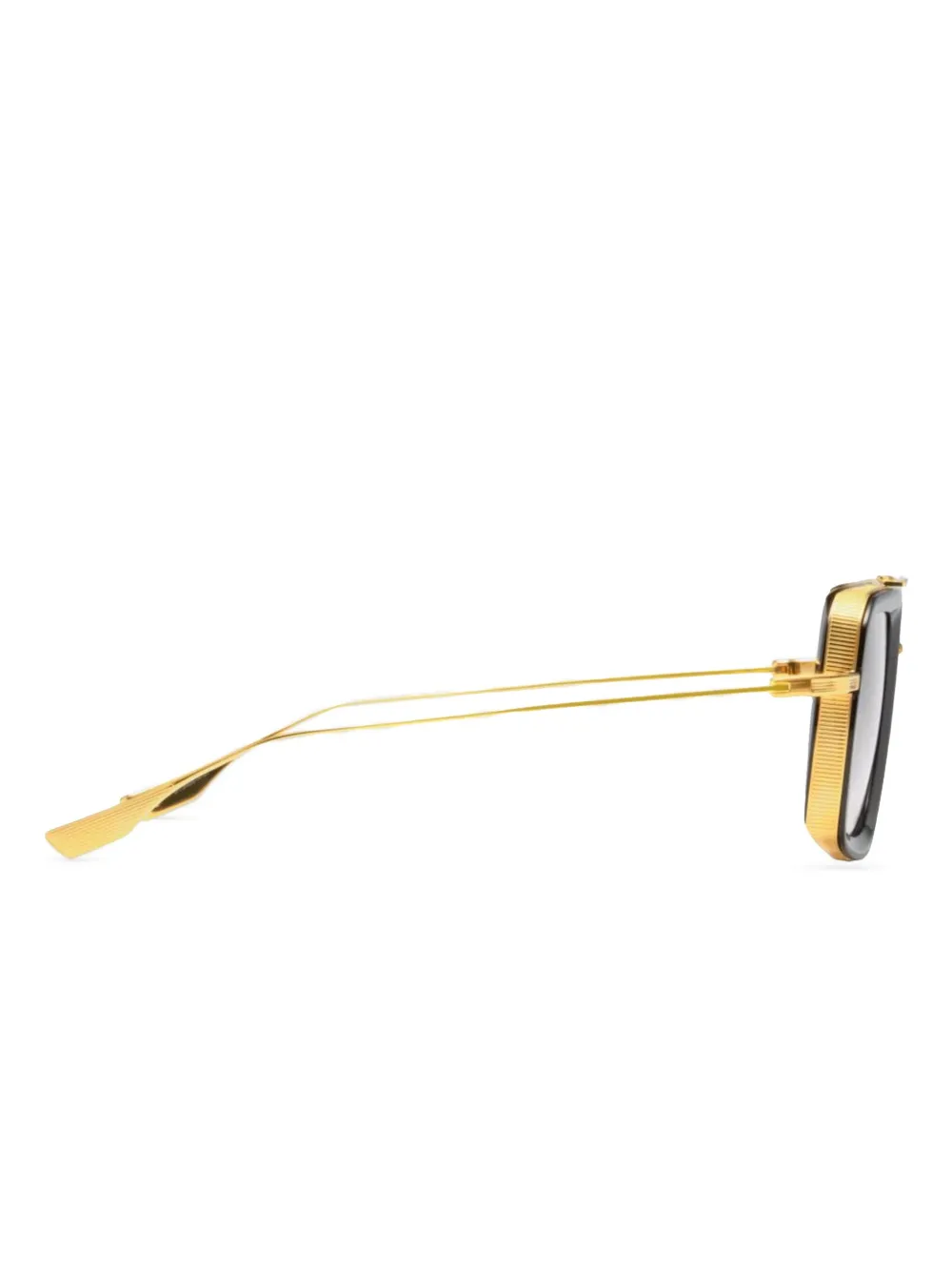 Dita Eyewear Dubsignal zonnebril met dubbele neusbrug Goud
