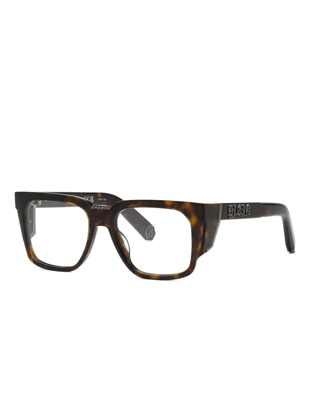 Philipp Plein Eyewear tortoiseshell frames | Brown | Image 1