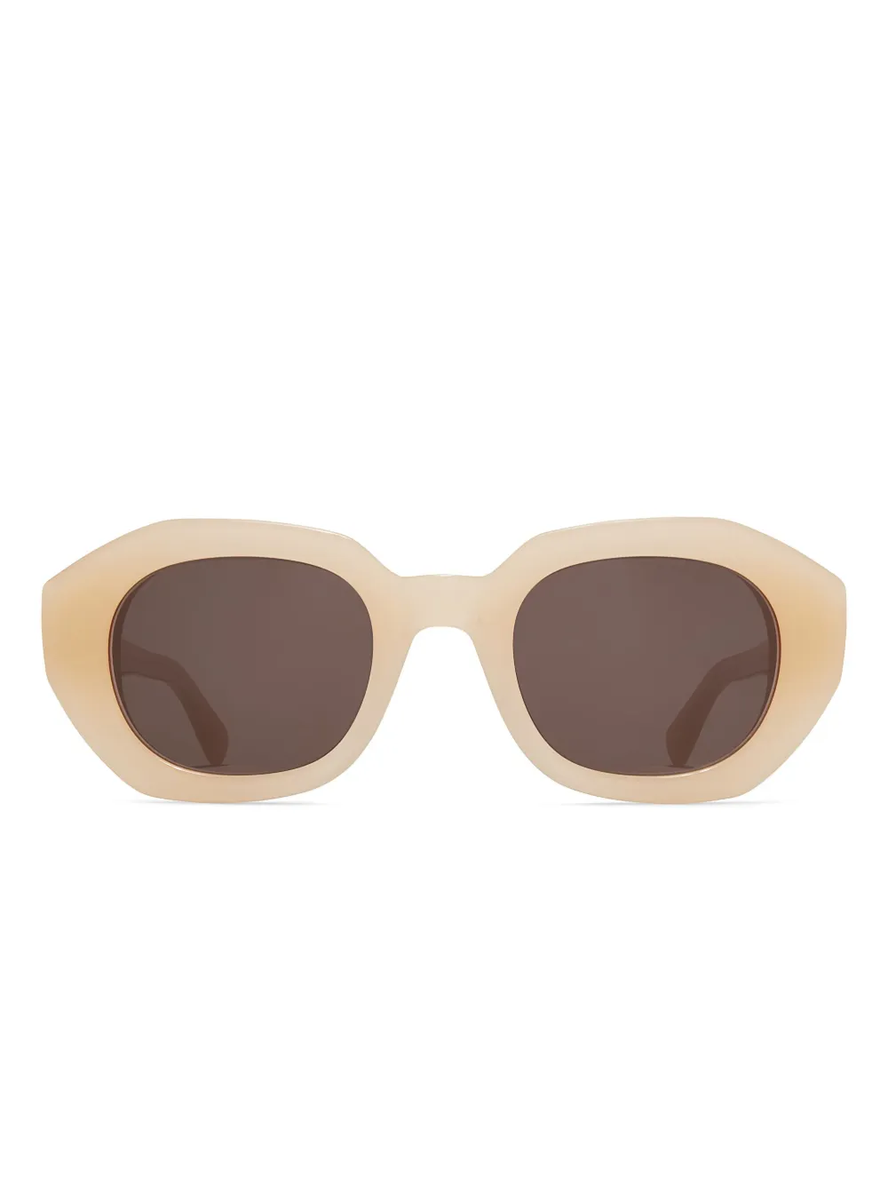 Mykita Satin zonnebril Beige