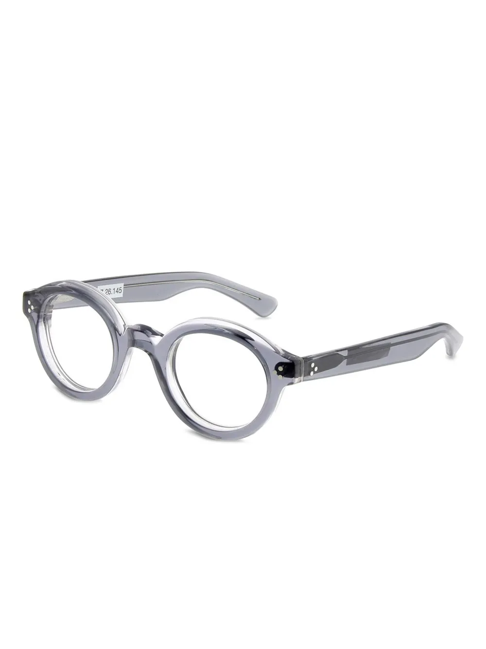 Lesca round-frame glasses | Grey | Image 1