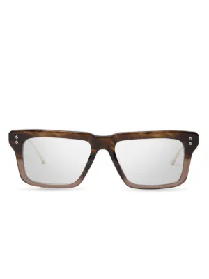 Dita Eyewear Thavos スクエアフレーム サングラス | グリーン