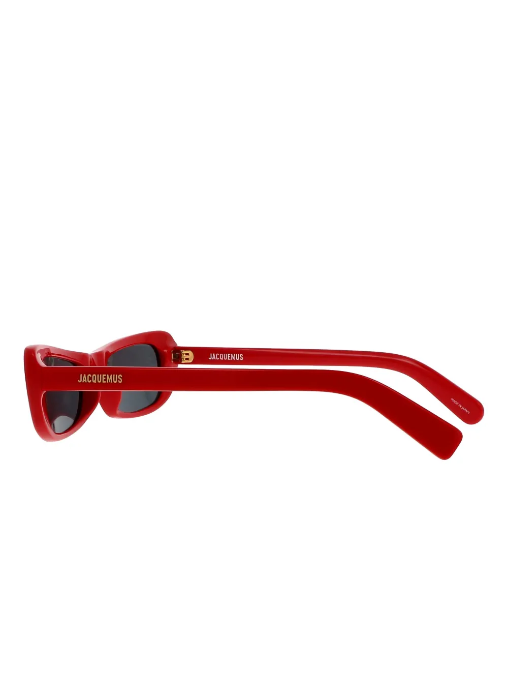 Jacquemus Capri zonnebril Rood
