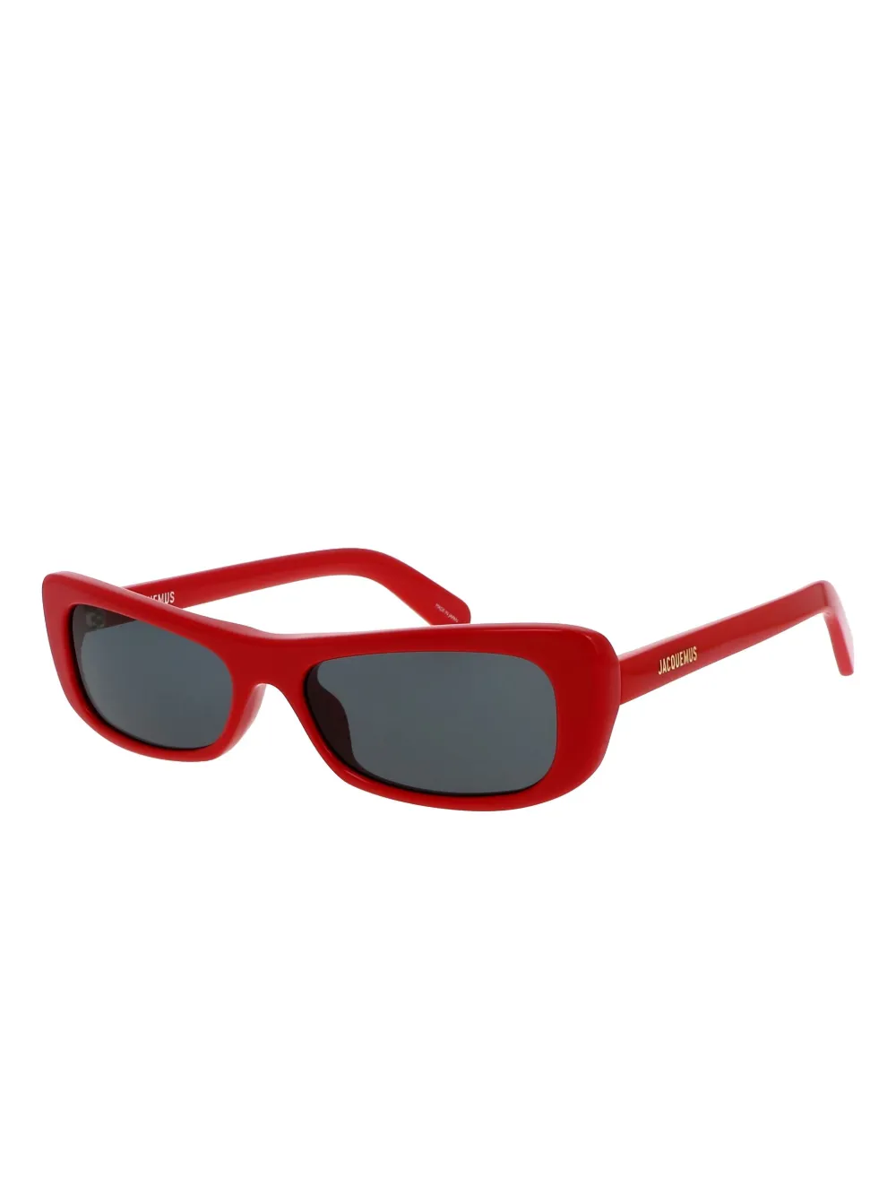 Jacquemus Capri zonnebril - Rood