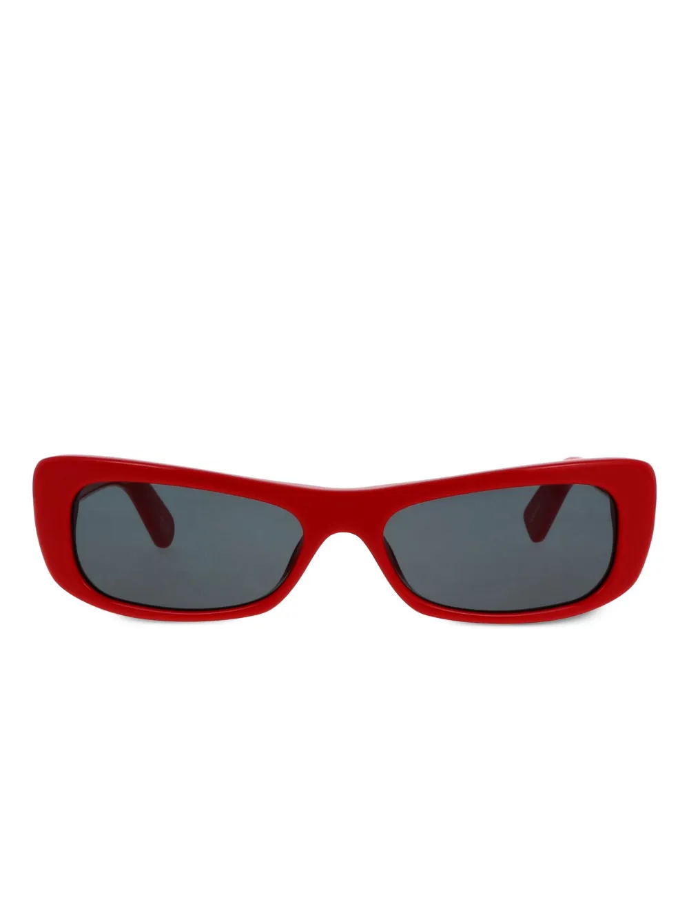 Jacquemus Capri zonnebril Rood