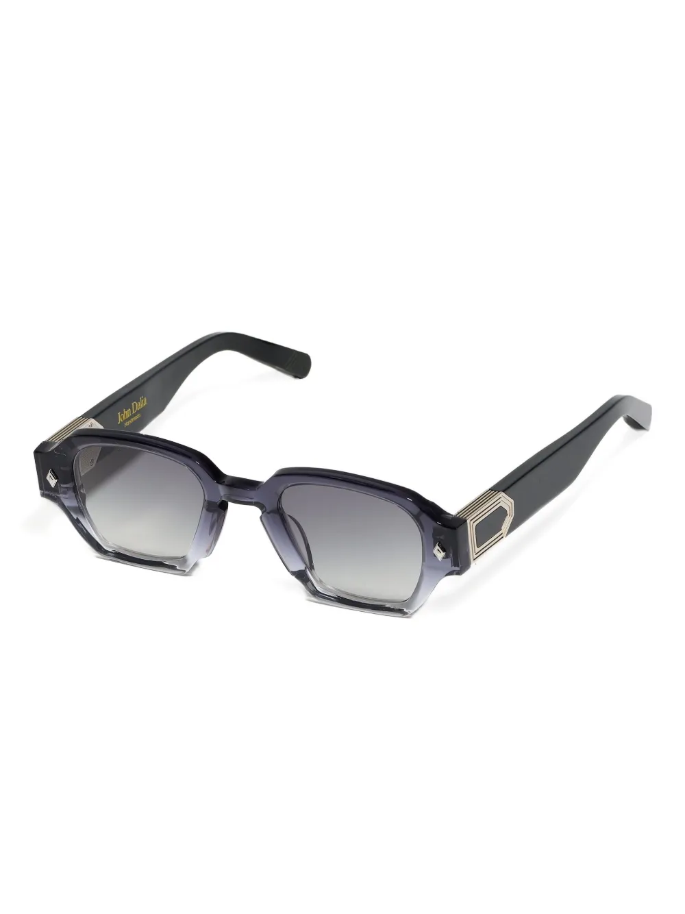 John Dalia Project 02 sunglasses - Zwart