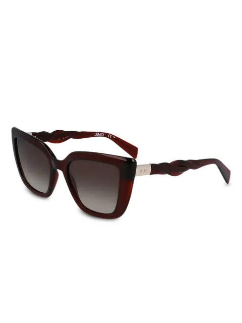LIU JO sculpted-arm sunglasses