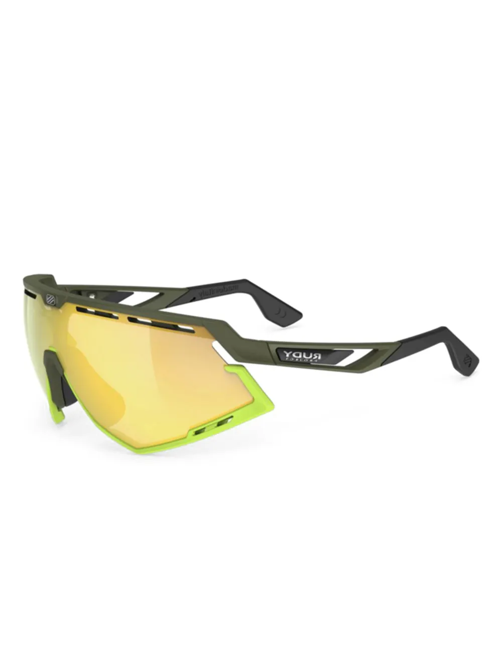 Rudy Project oversize-frame sunglasses - Groen