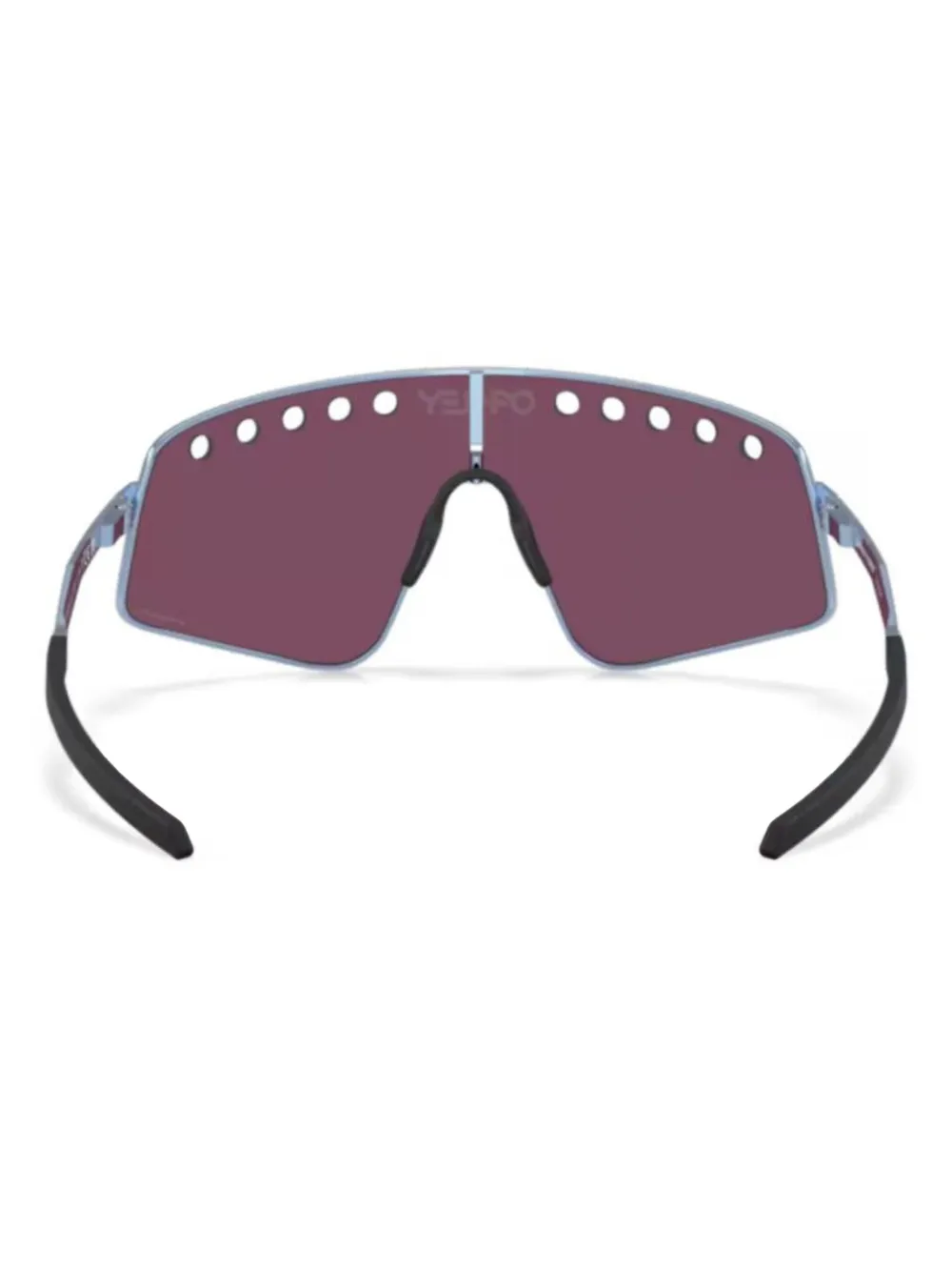 Oakley Zonnebril met oversized montuur Grijs