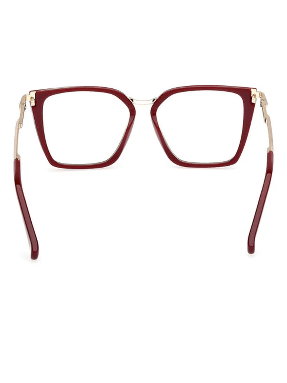 Max Mara Eyewear Logo-engraved Glasses In Red