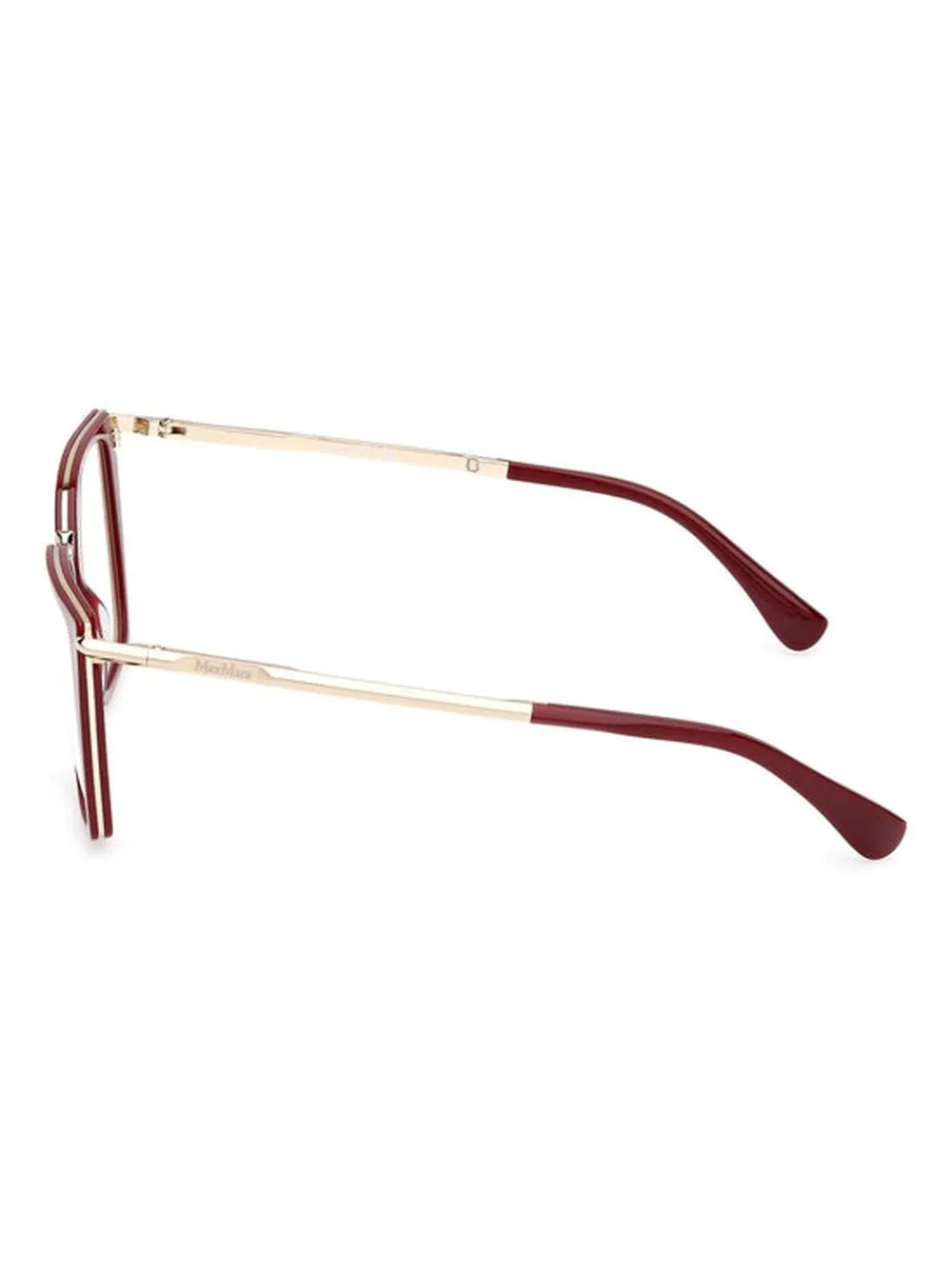 Max Mara Eyewear Logo-engraved Glasses In Red