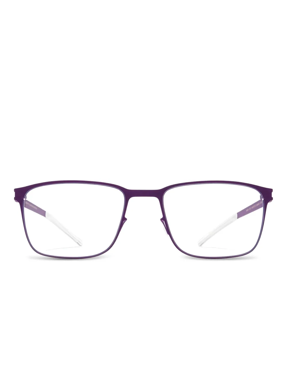 Mykita Henning rectangle-frame glasses Paars