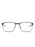 Mykita Henning rectangle-frame glasses - Purple