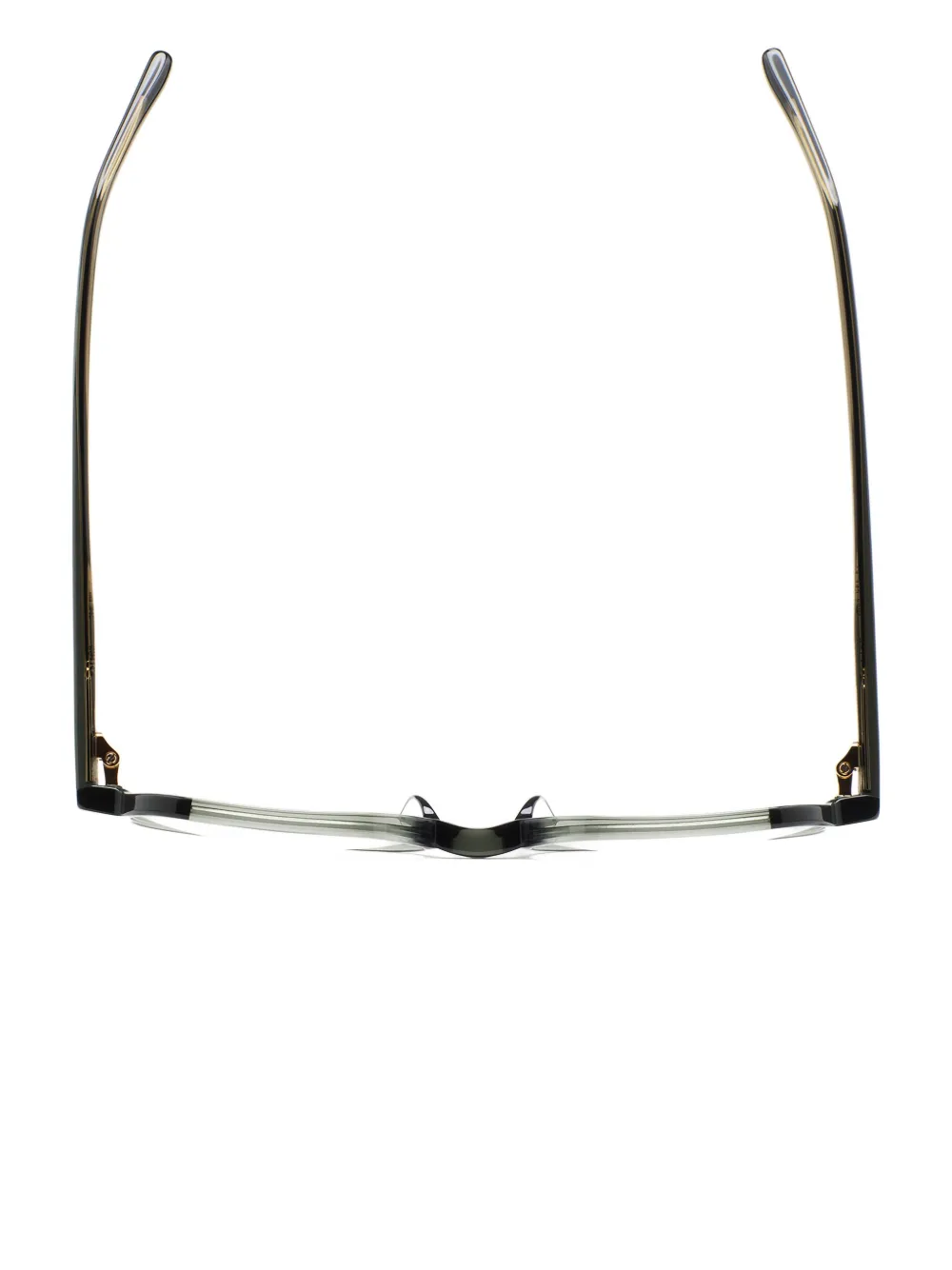 Kaleos Geometric-frame Glasses In Green