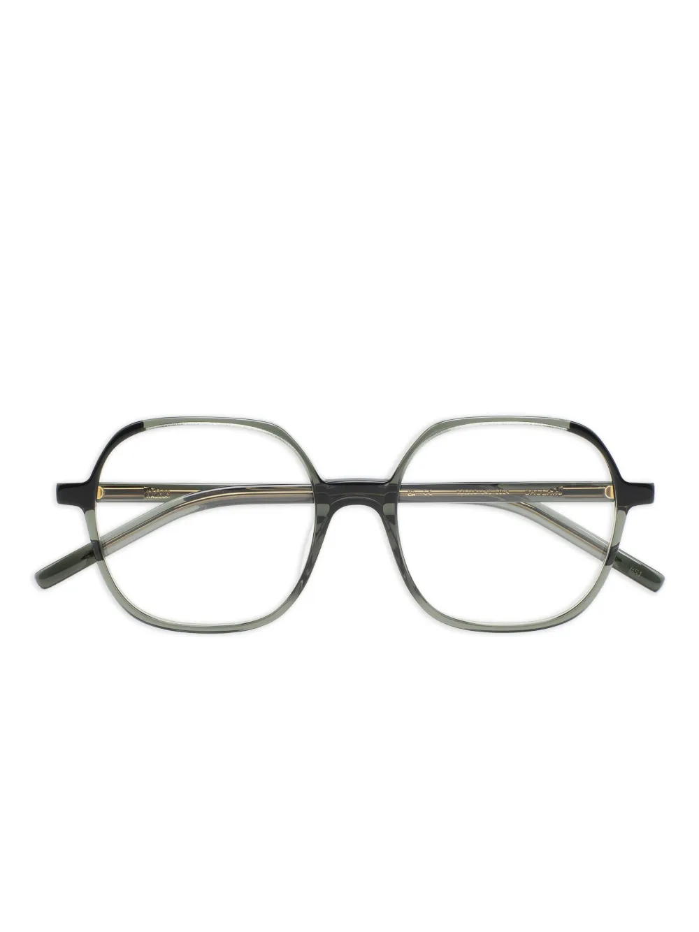 Kaleos lunettes de vue à monture géométrique | vert | Image 1