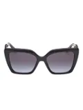 GUESS EYEWEAR crystal-embellished sunglasses - Black