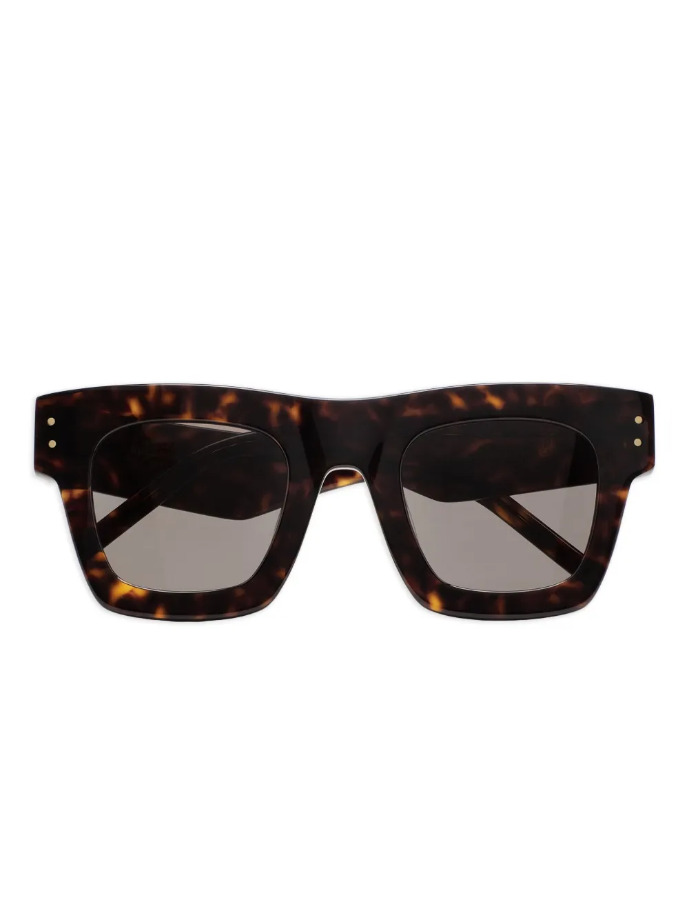 Kaleos Banon tortoiseshell square-frame sunglasses | Brown | Image 1