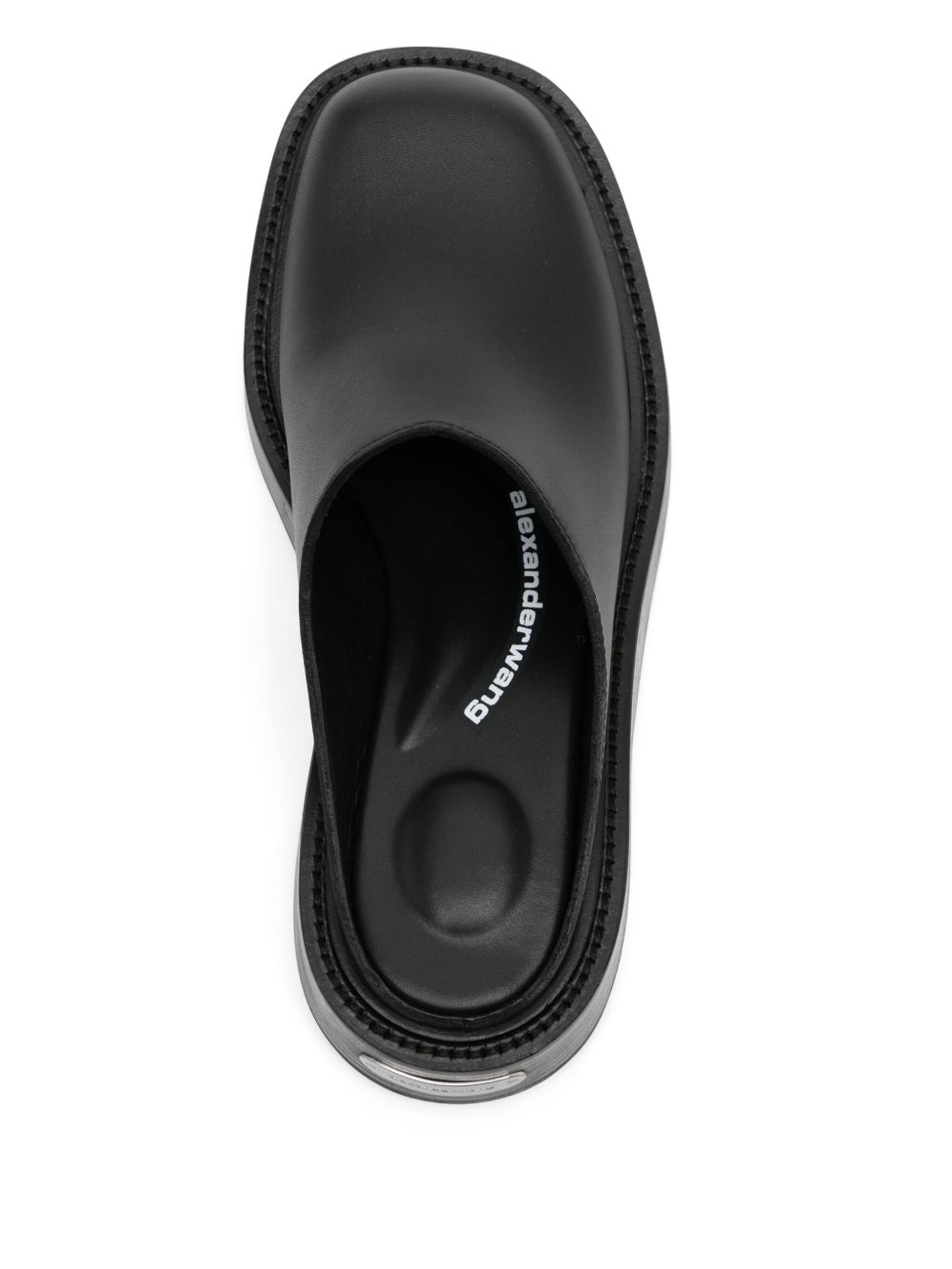 Alexander Wang slip-on style mules Black