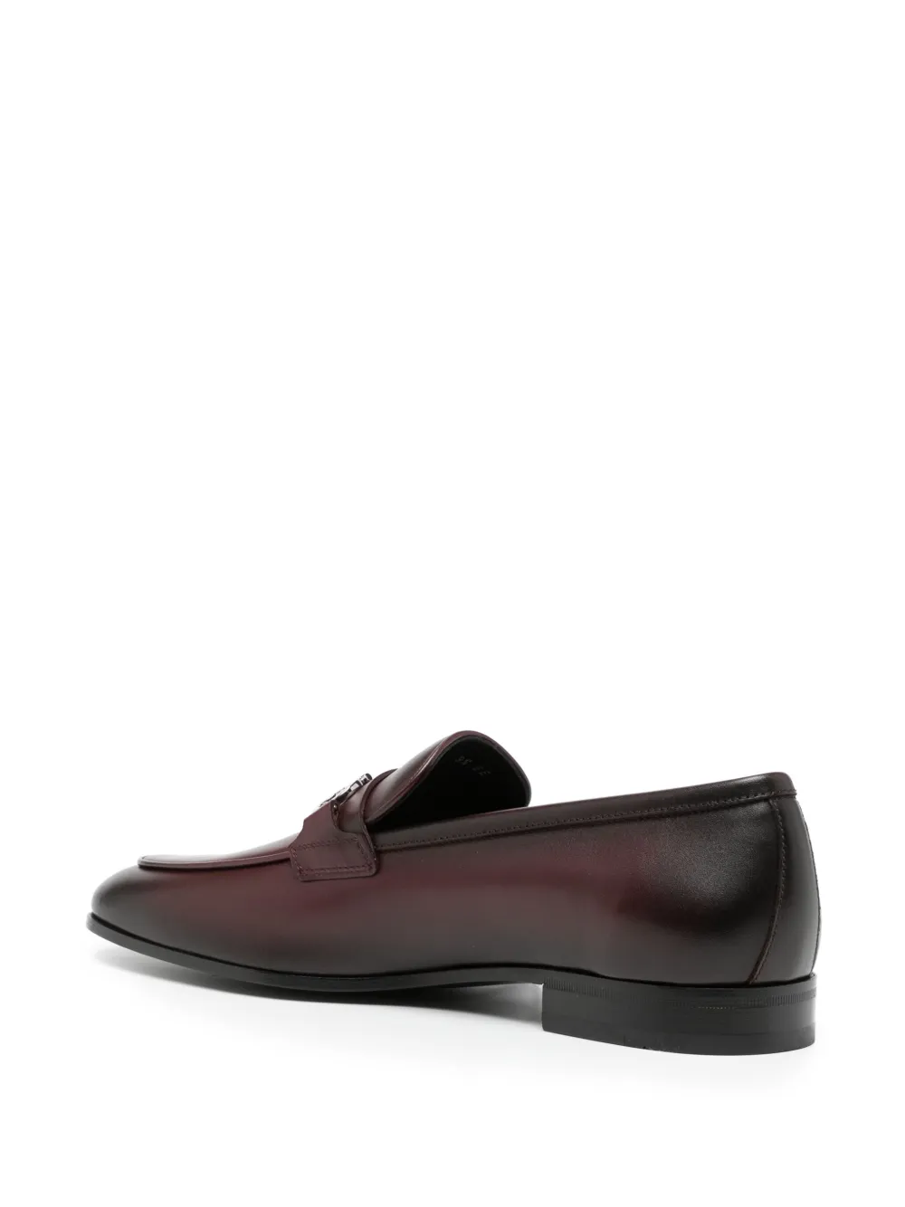 Ferragamo Loafers met Gancini-detail Rood