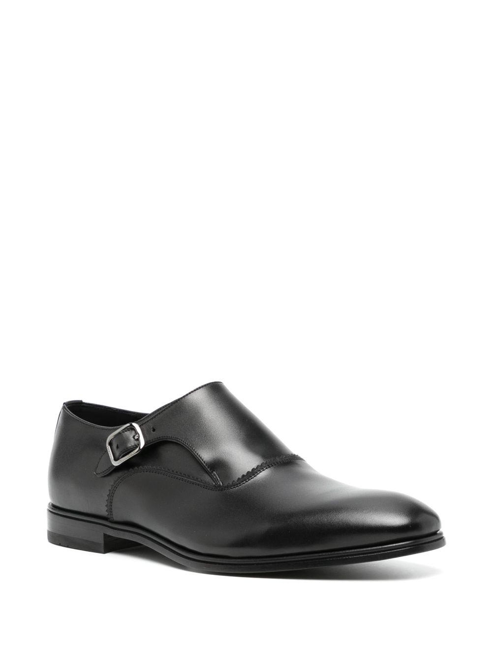 Ferragamo Loafers met gespsluiting - Zwart