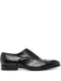 Ferragamo patchwork lace-up shoes - Black