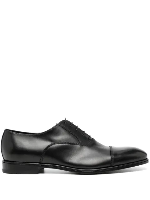 Ferragamo zapatos con agujetas y diseño patchwork