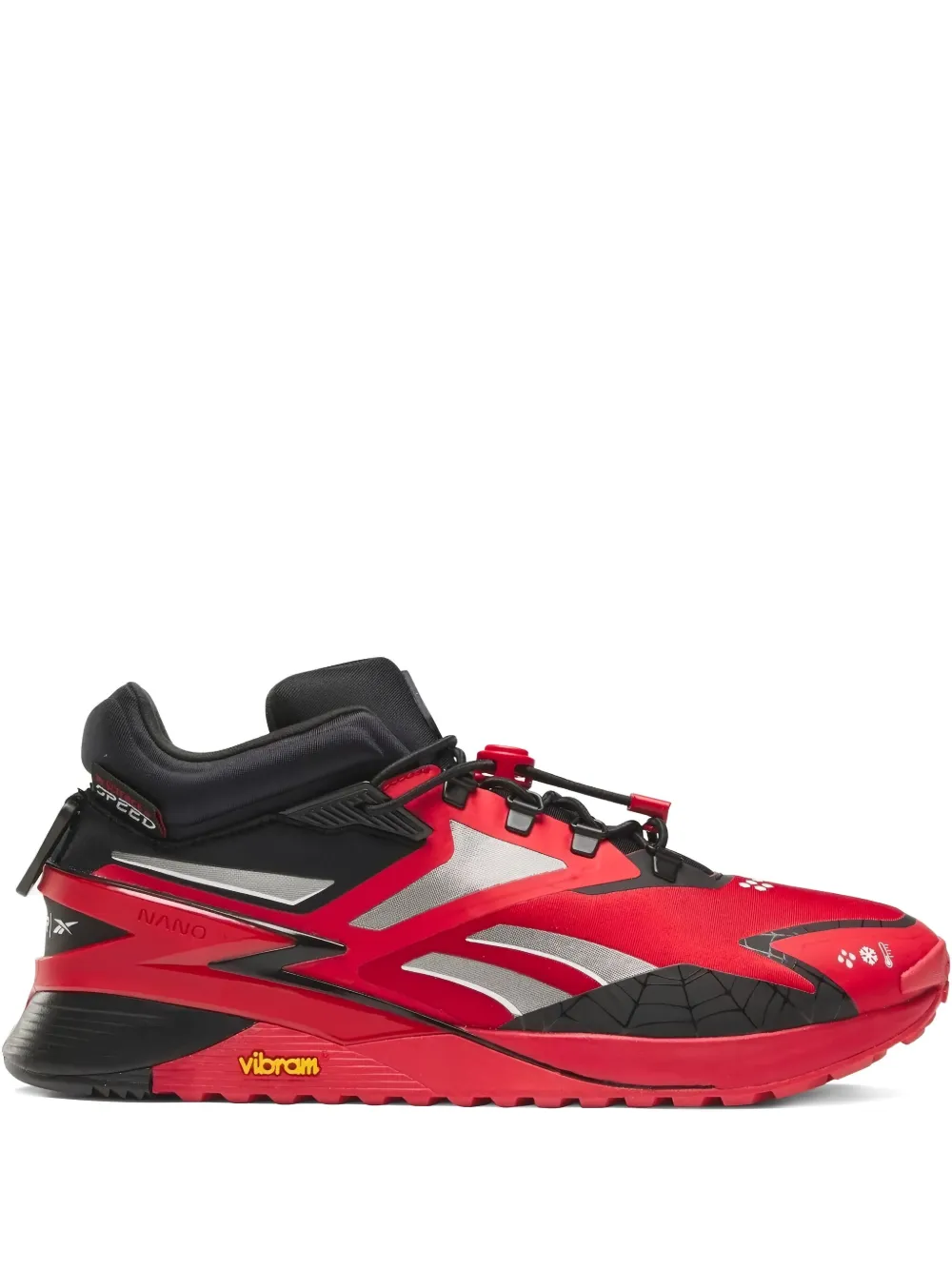 Reebok x Spyder Nano X3 Adventure "Scarlet" sneakers Red