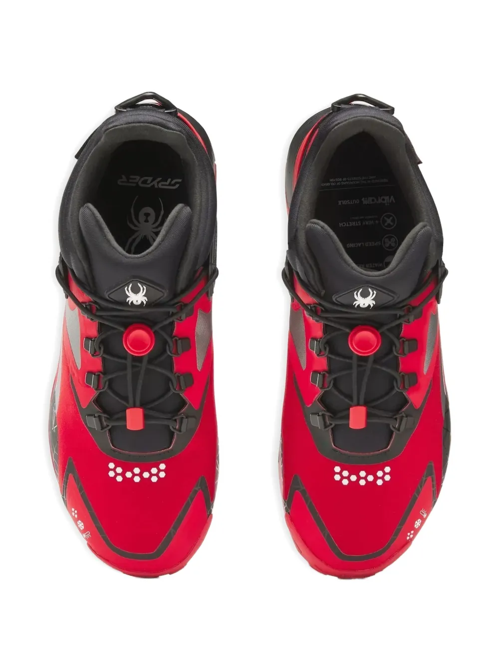 Reebok x Spyder Nano X3 Adventure "Scarlet" sneakers Red