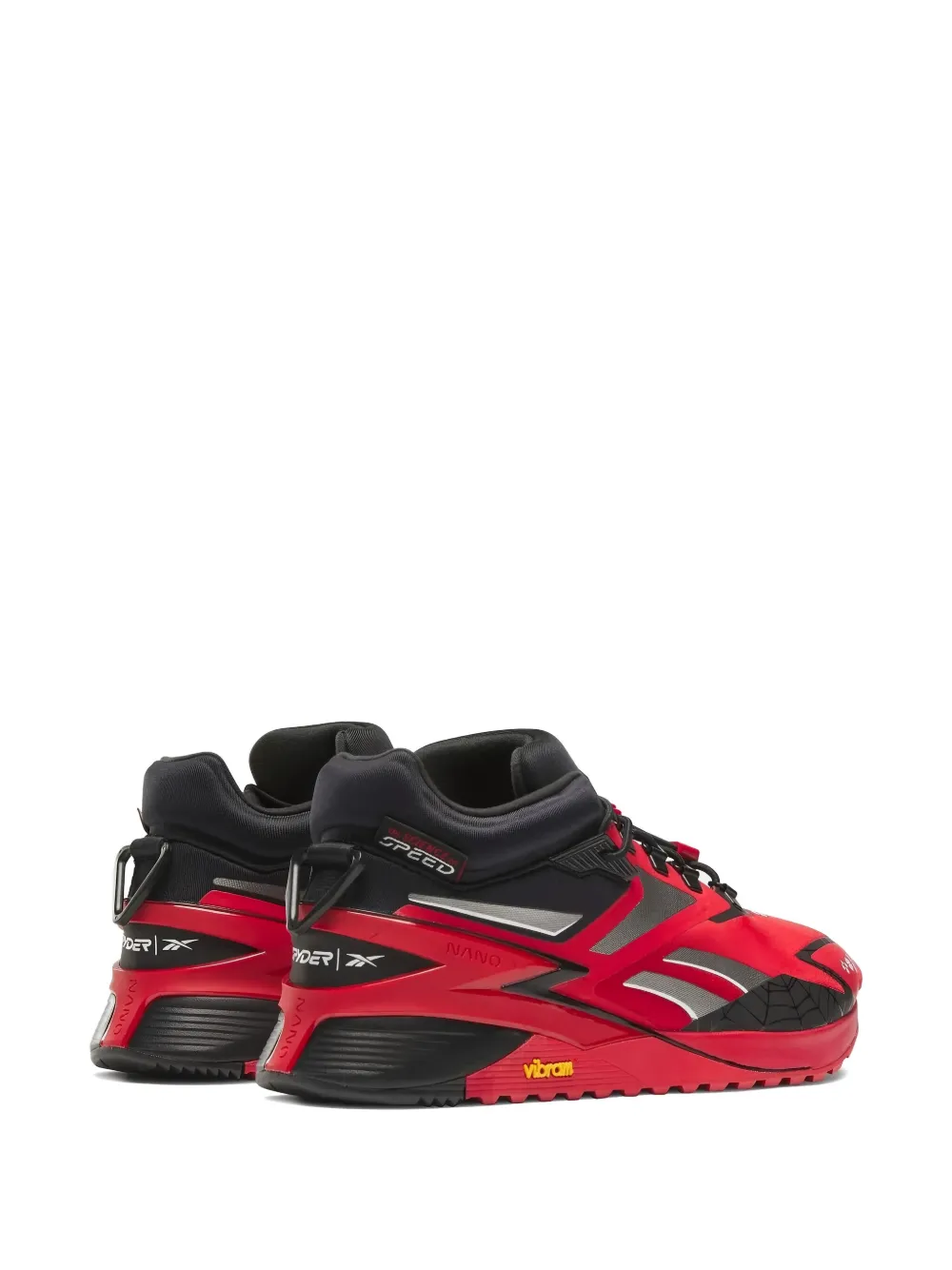 Reebok x Spyder Nano X3 Adventure "Scarlet" sneakers Red