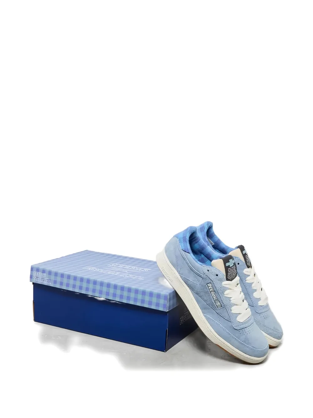 Reebok x Footpatrol Club C Blue Denim sneakers - Blauw