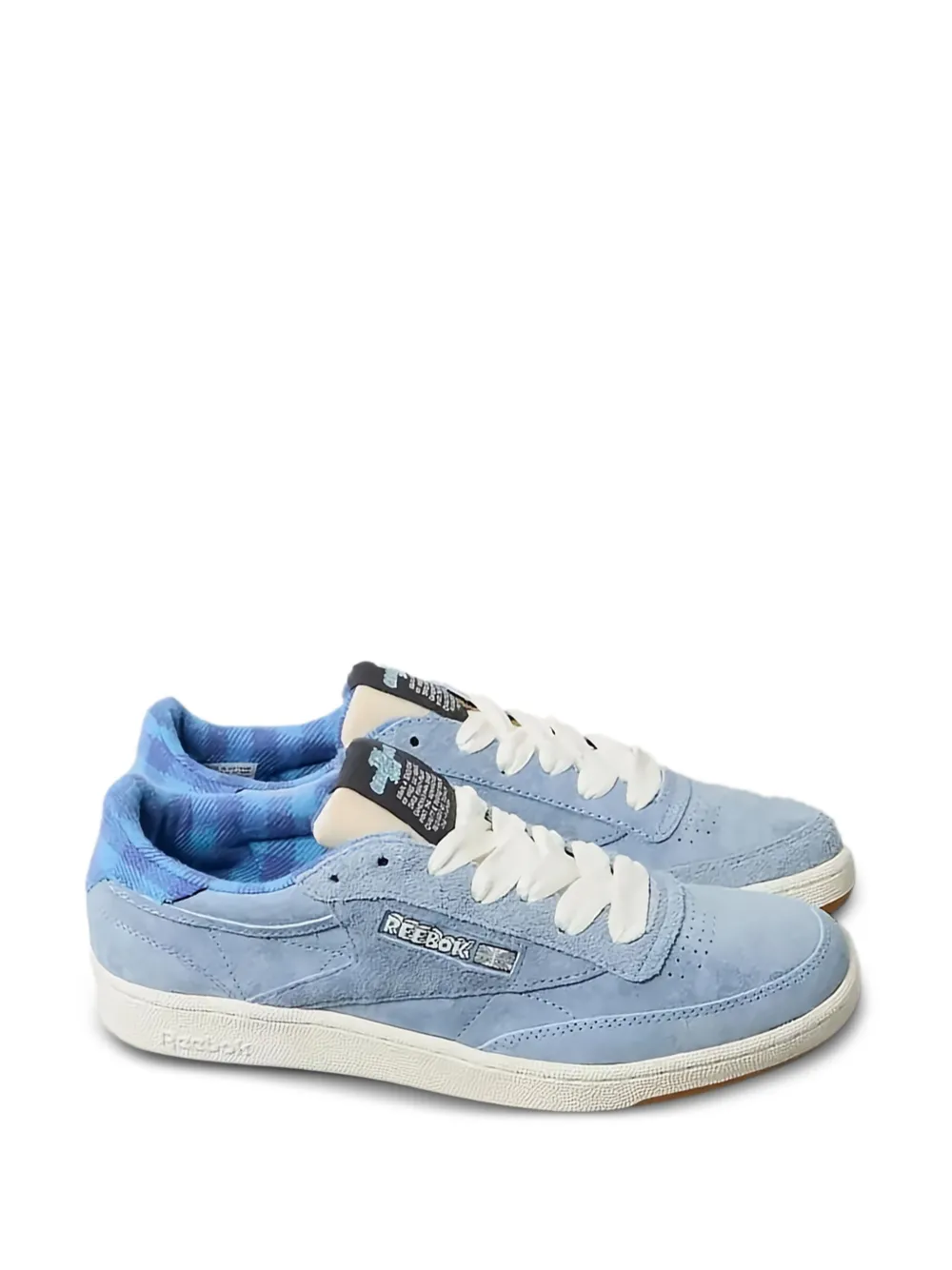 Reebok x Footpatrol Club C "Blue Denim" sneakers Blauw