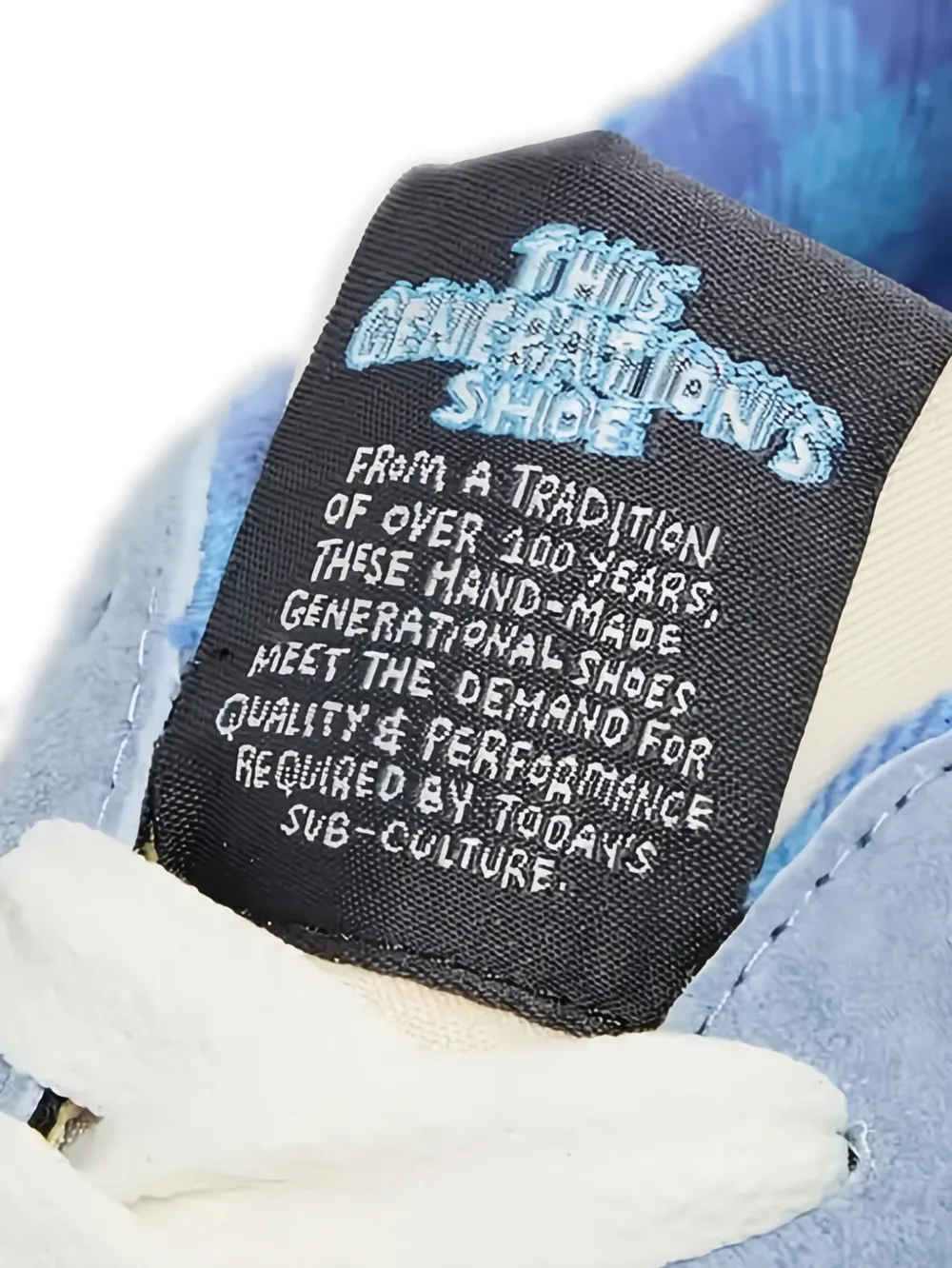 Reebok x Footpatrol Club C "Blue Denim" sneakers Blauw