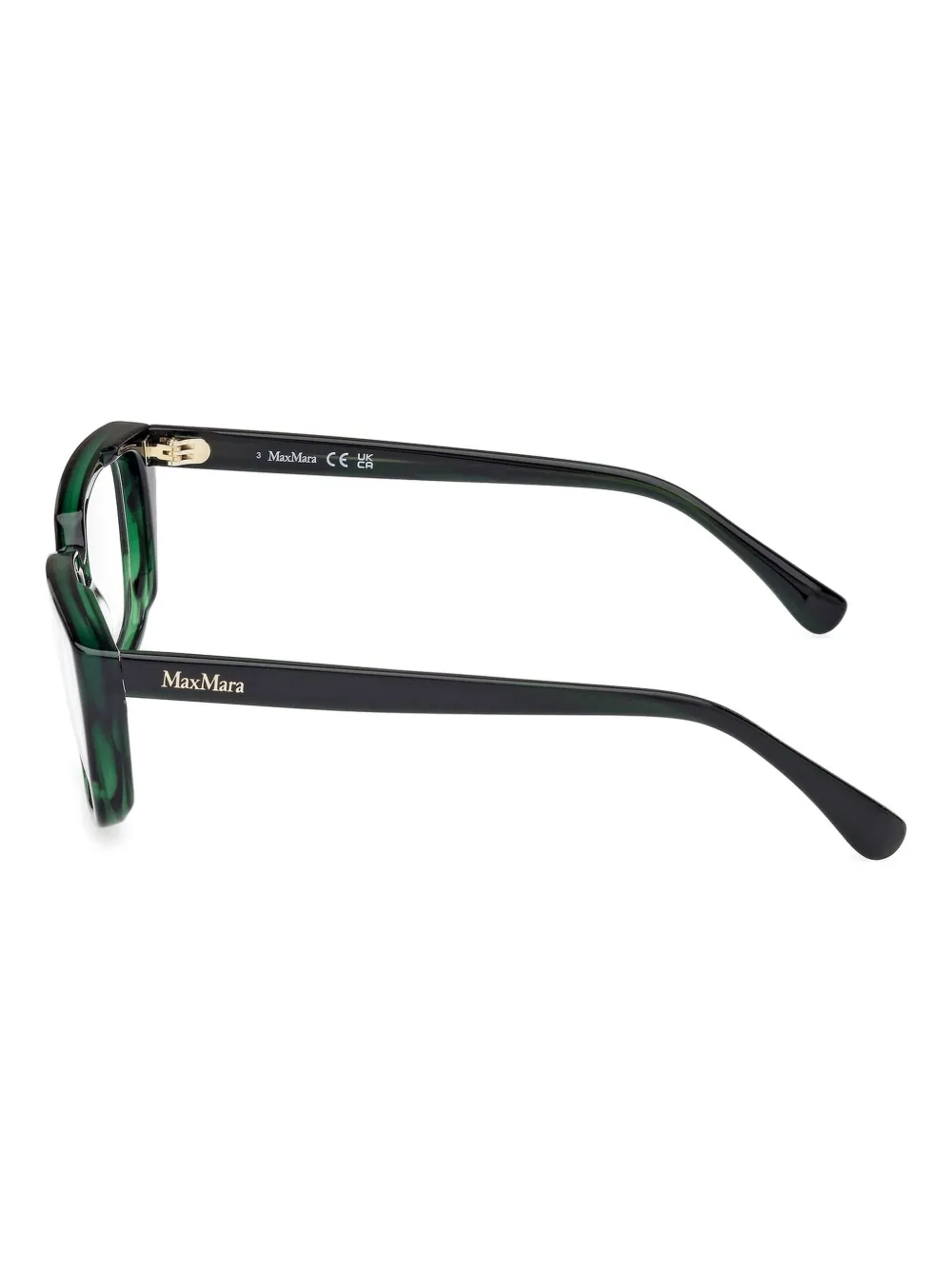 Max Mara Eyewear Bril met logo Groen