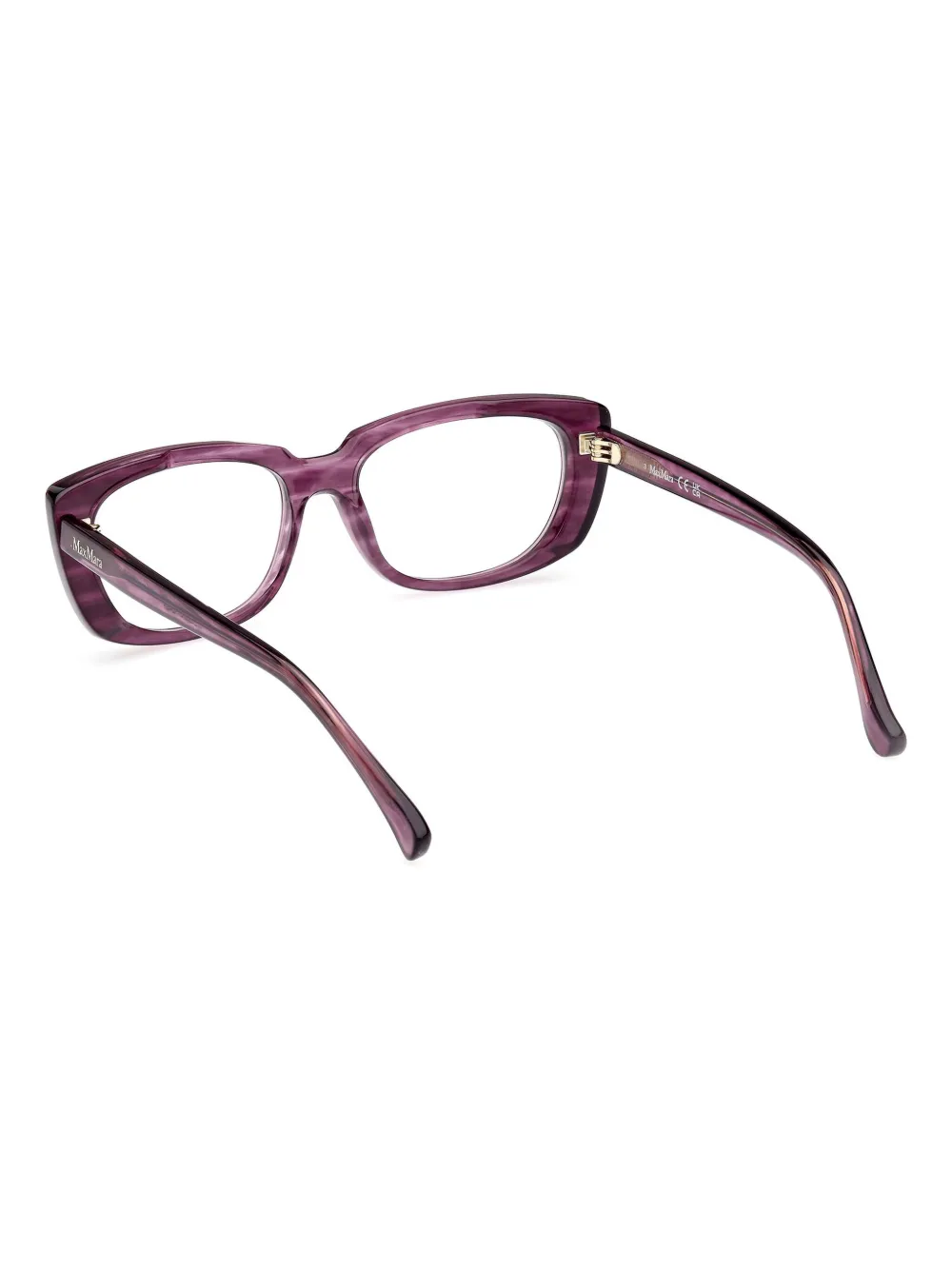 Max Mara Eyewear Bril met logo Paars