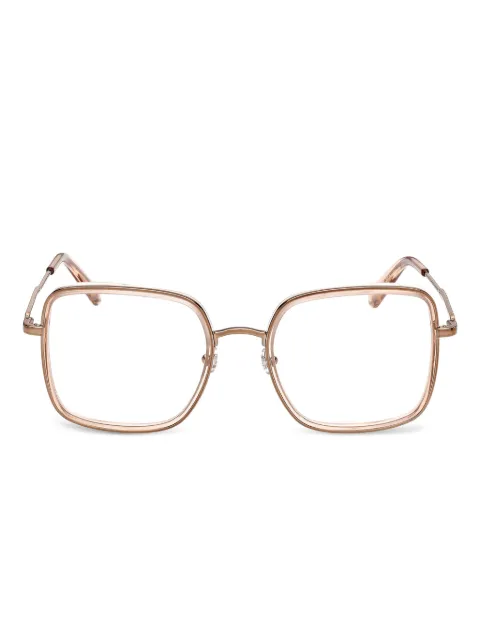 Moncler Eyewear lentes con armazón cuadrada