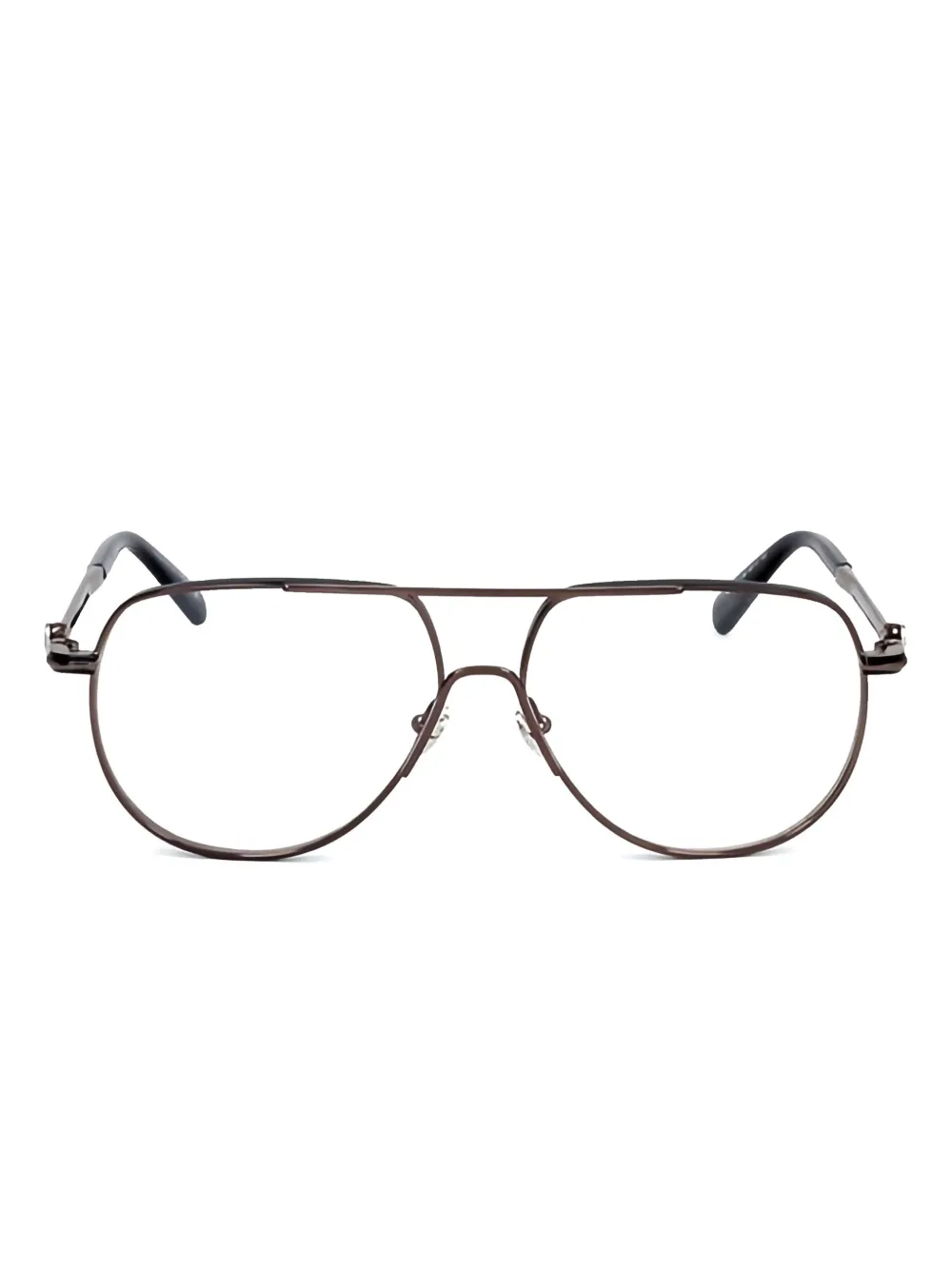 Moncler Eyewear lunettes de vue à monture pilote | marron | Image 1