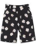 Moschino daisy-print shorts - Black