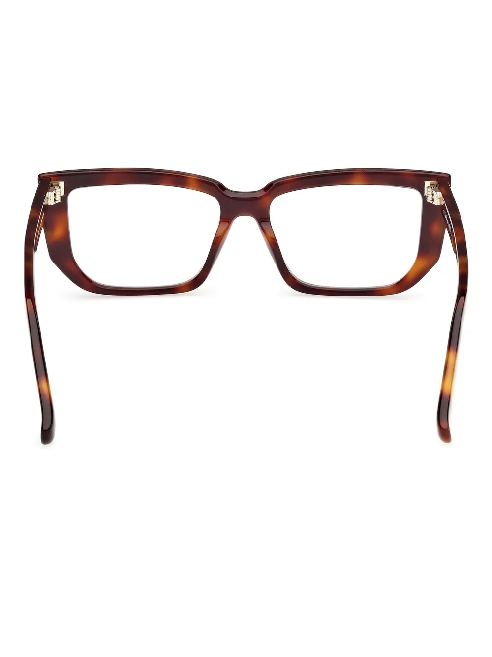 Max Mara Eyewear Bril met geometrisch montuur Bruin