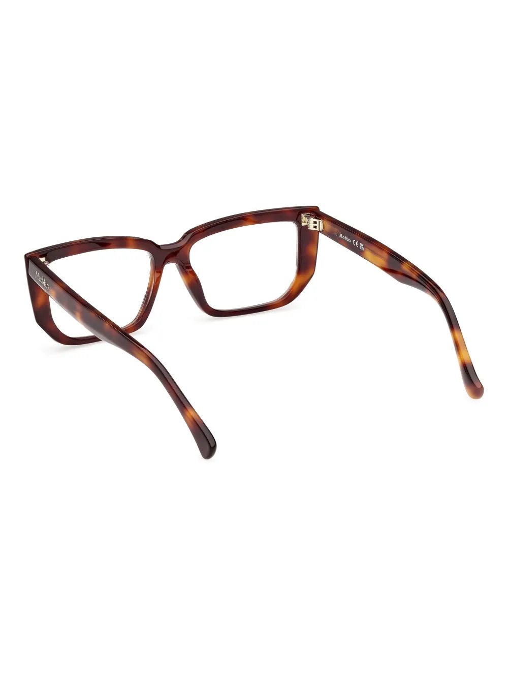 Max Mara Eyewear Bril met geometrisch montuur Bruin